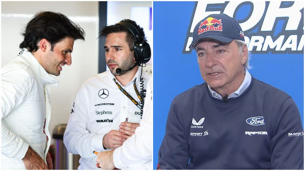 Carlos Sainz ve a su hijo "muy motivado" y con ganas de "ayudar a Williams"