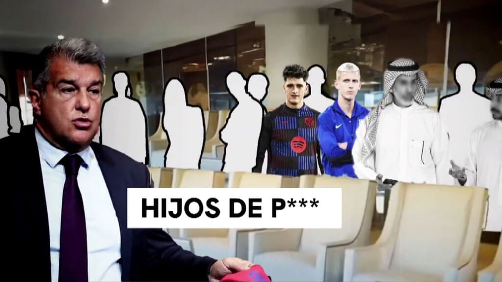 El esperpento de Joan Laporta en el palco: qué dijo y quién estaba presente