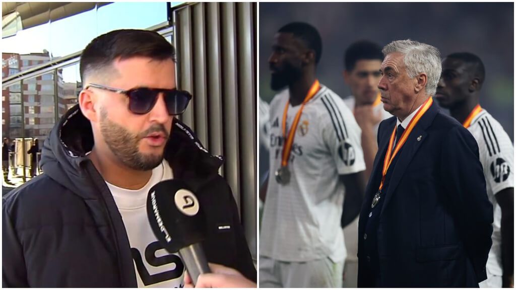 El madridismo arropa al equipo y a Carlo Ancelotti antes de recibir al Celta de Vigo en Copa del Rey