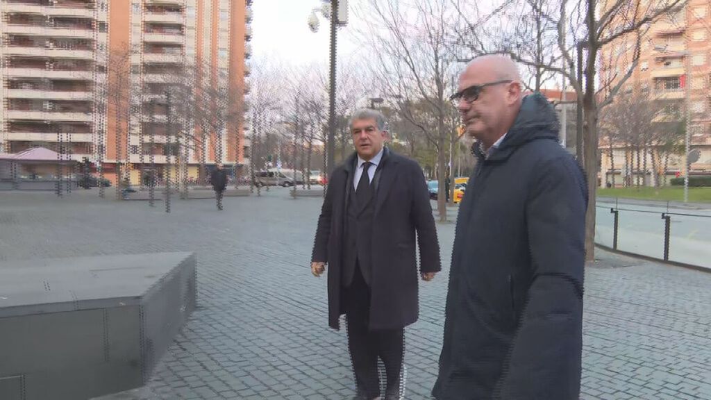 Joan Laporta 'raja' por el penalti no pitado a Koundé ante el Getafe