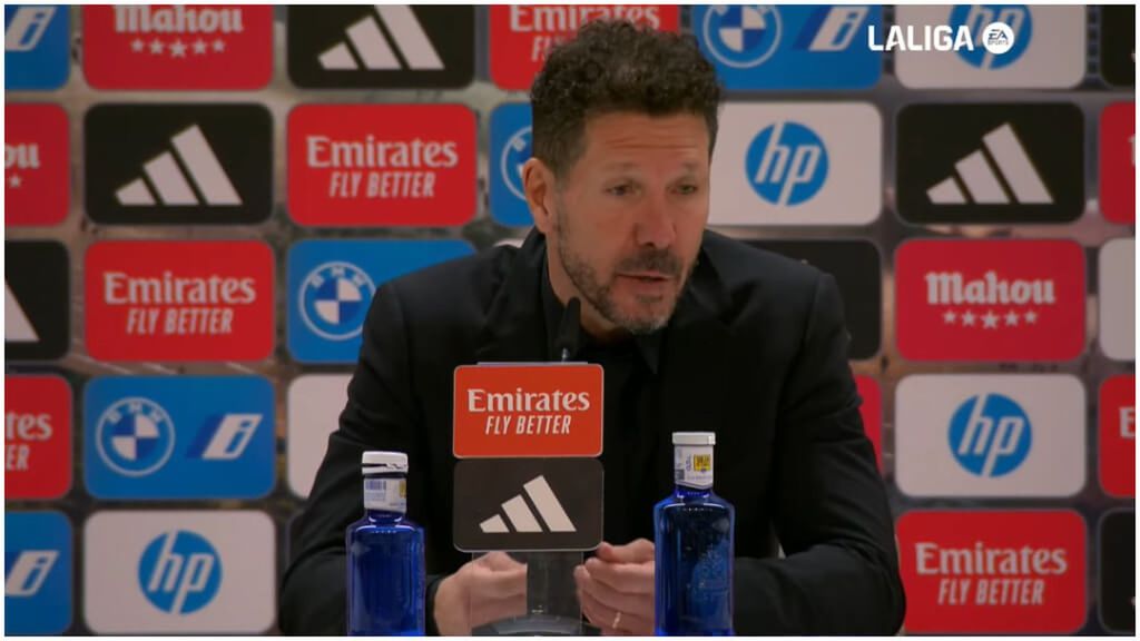 Simeone elogia al FC Barcelona tras el derbi