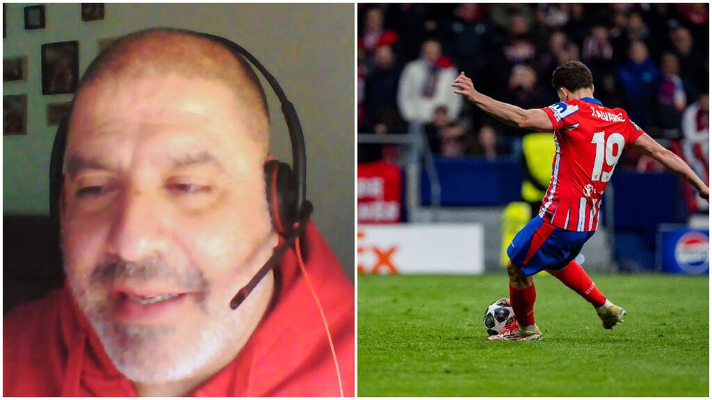 La Unión de Peñas del Atlético denuncia la decisión del VAR en el penalti de Julián Álvarez