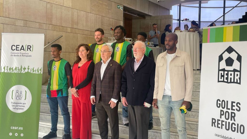 Nyom y los jugadores del CEAR, equipo de refugiados, sobre la filosofía del Athletic y la importancia de Lamine Yamal y Nico Williams