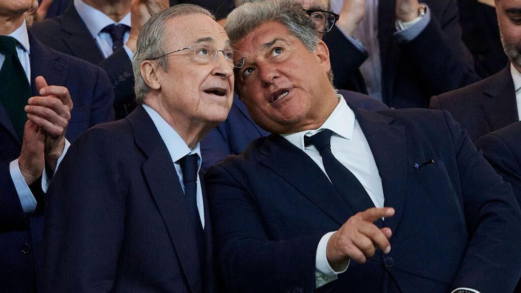 Florentino Pérez, Joan Laporta y su "excelente relación" frente a LALIGA, aunque no "de forma pública"