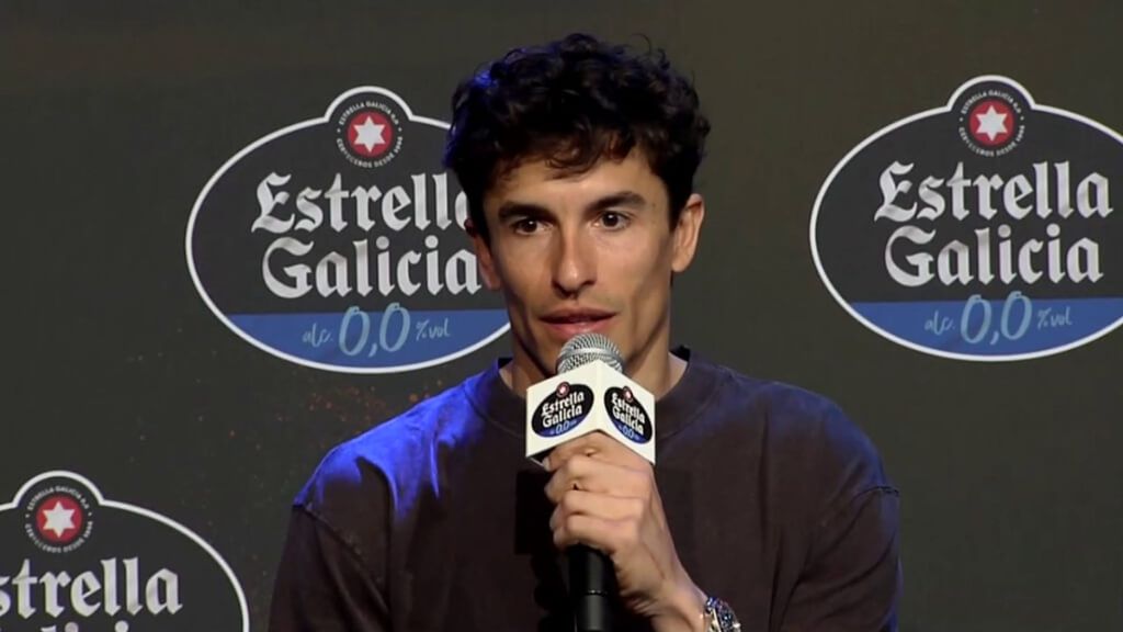 Marc Márquez, en rueda de prensa