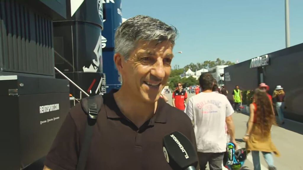 Imanol Alguacil, en el Gran Premio de Jerez