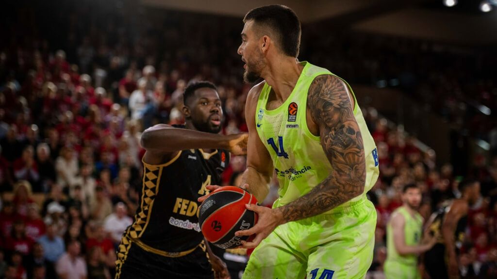 Willy Hernangómez y su 2+1 ante el Mónaco protagoniza la mejor canasta del 5º partido de playoff de la Euroliga