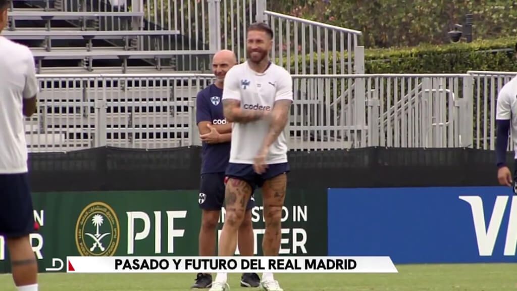 Sergio Ramos y Franco Mastantuono cara a cara