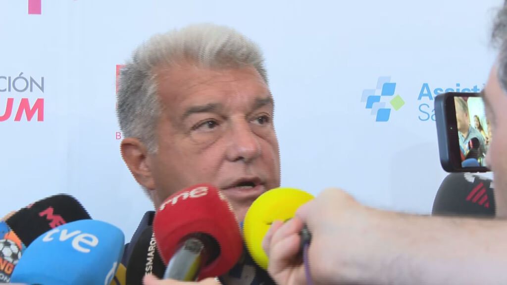 Joan Laporta, el fichaje de Nico Williams y la persecución del Athletic y LALIGA: "Podríamos pagar la cláusula"