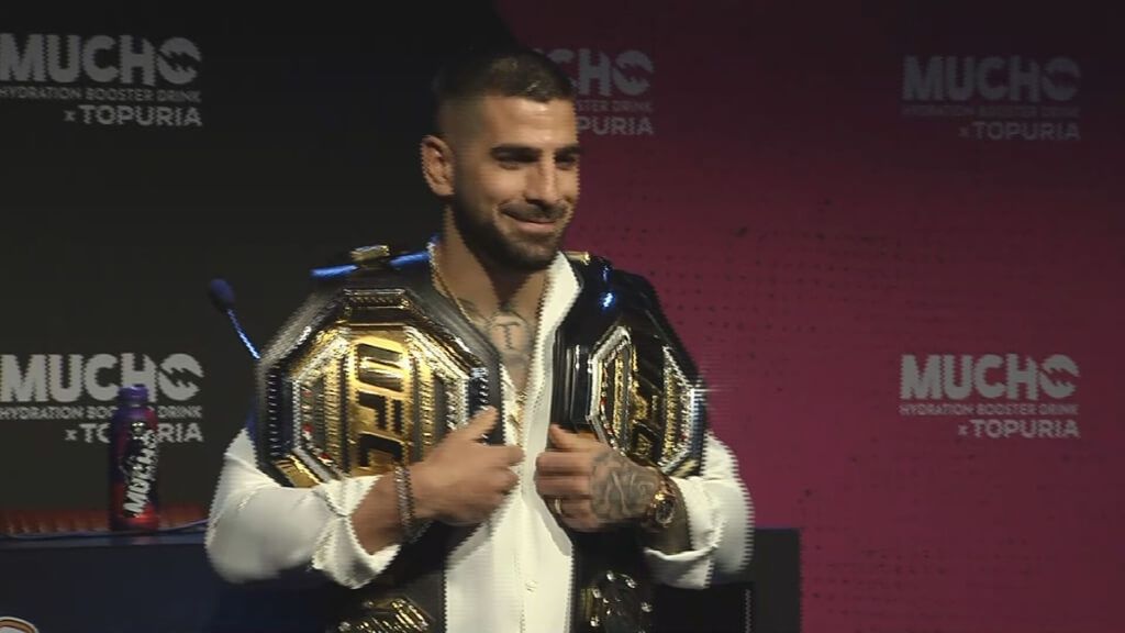 Ilia Topuria sobre ser uno de los mejores deportistas de España: "Soy uno de ellos"