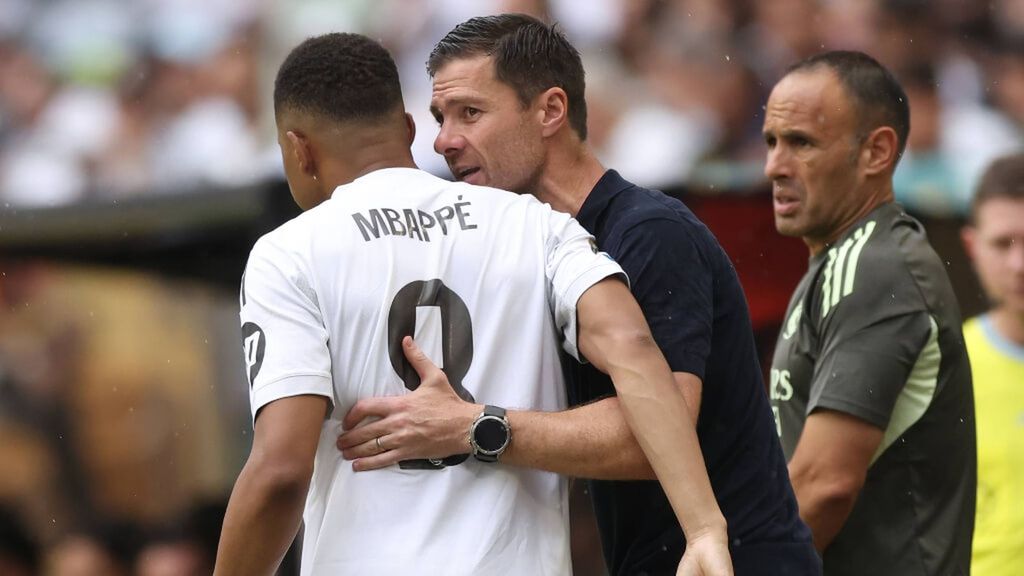 Xabi Alonso intentó por todos los medios que Vinicius y Mbappé no se desconectaran del partido