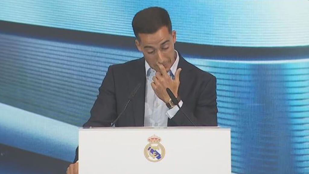 El discurso de despedida de Lucas Vázquez