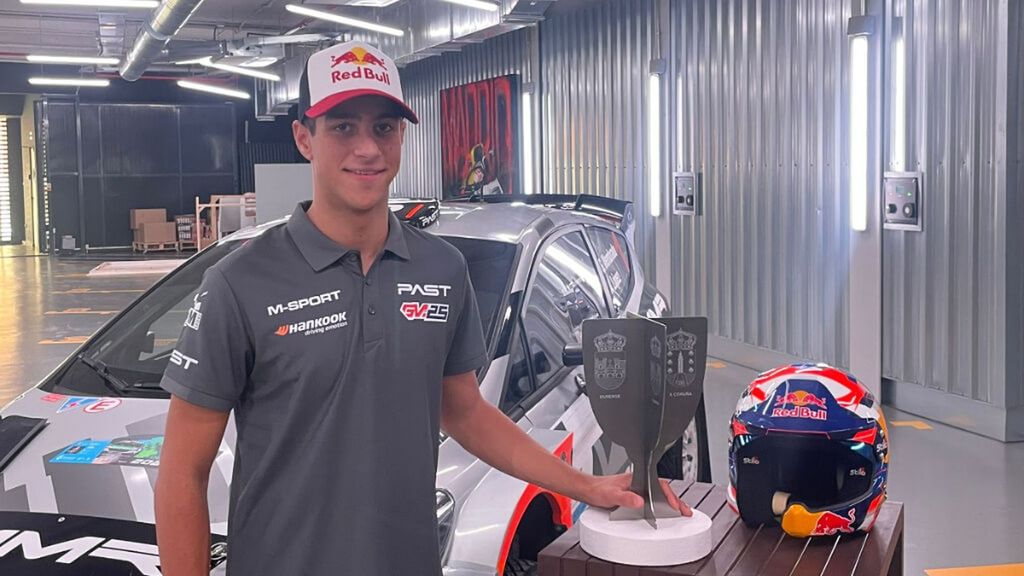 Gil Membrado, la gran promesa del rally y reciente campeón de España, no siente la presión con 17 años: "Mi objetivo es ser campeón del mundo"