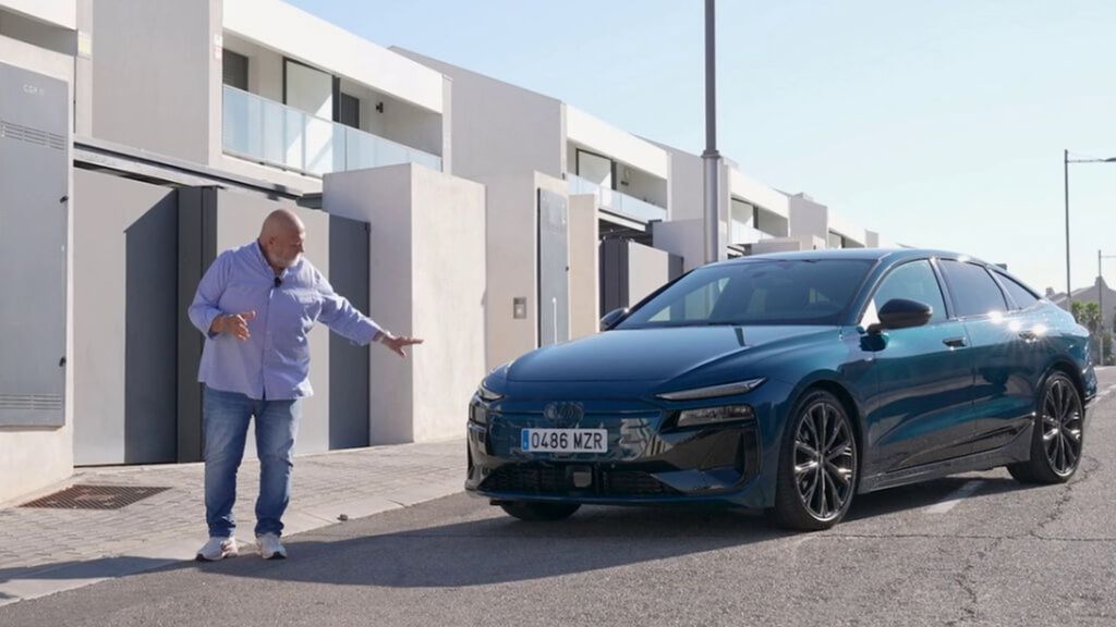 Gonzalo Serrano descubre el Audi A6 Sportback e-tron