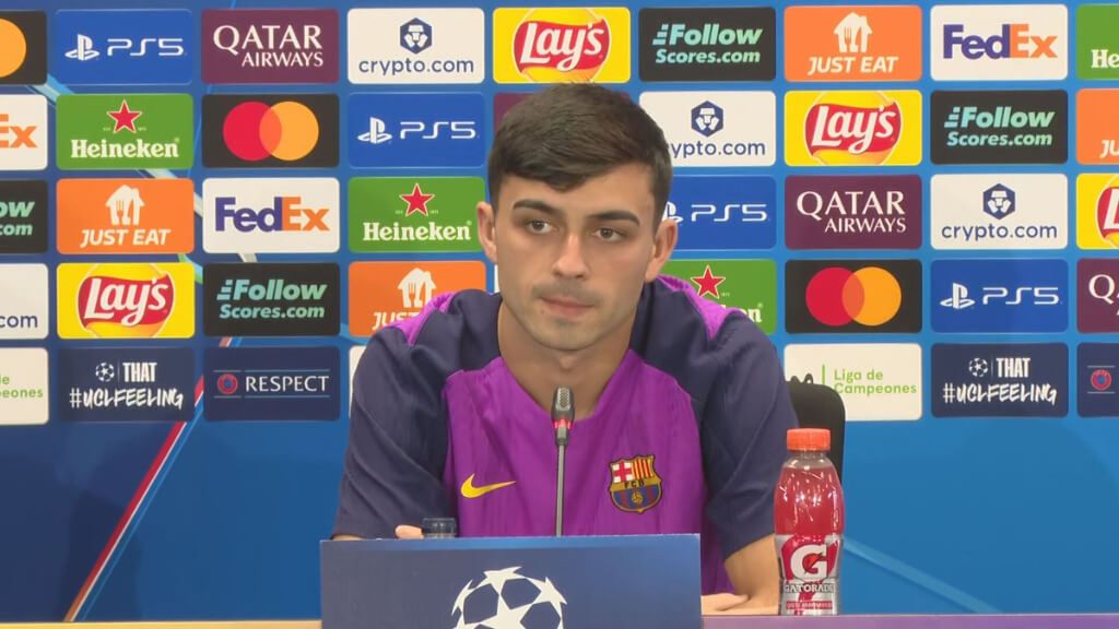 Pedri coloca al Barça y al PSG como los favoritos a ganar la Champions: "Es el mejor partido que se puede ver"