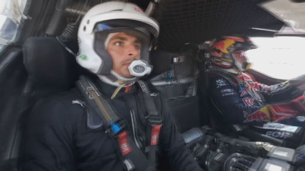 Carlos Sainz y su sufrimiento como copiloto de su padre: "Estás loco"