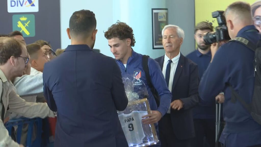 El regalo más especial para Julián Álvarez en su llegada a Vigo