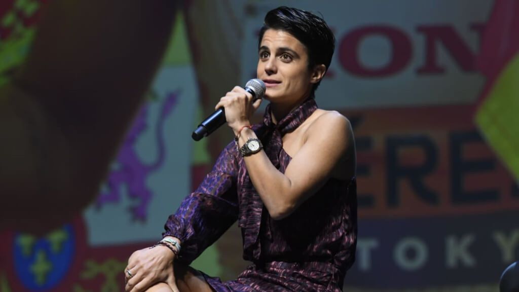 Maria Pérez, recibe la medalla de la Gala de Desmarcadas 2025