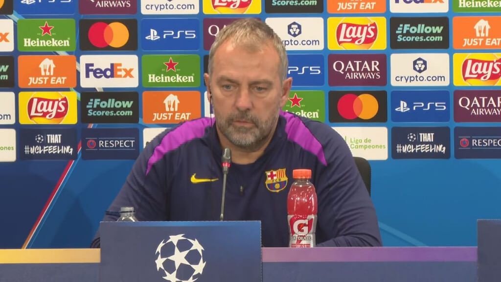 Hansi Flick, autocrítico tras su expulsión ante el Girona: "No me gusta que mi nieto me vea haciendo eso"