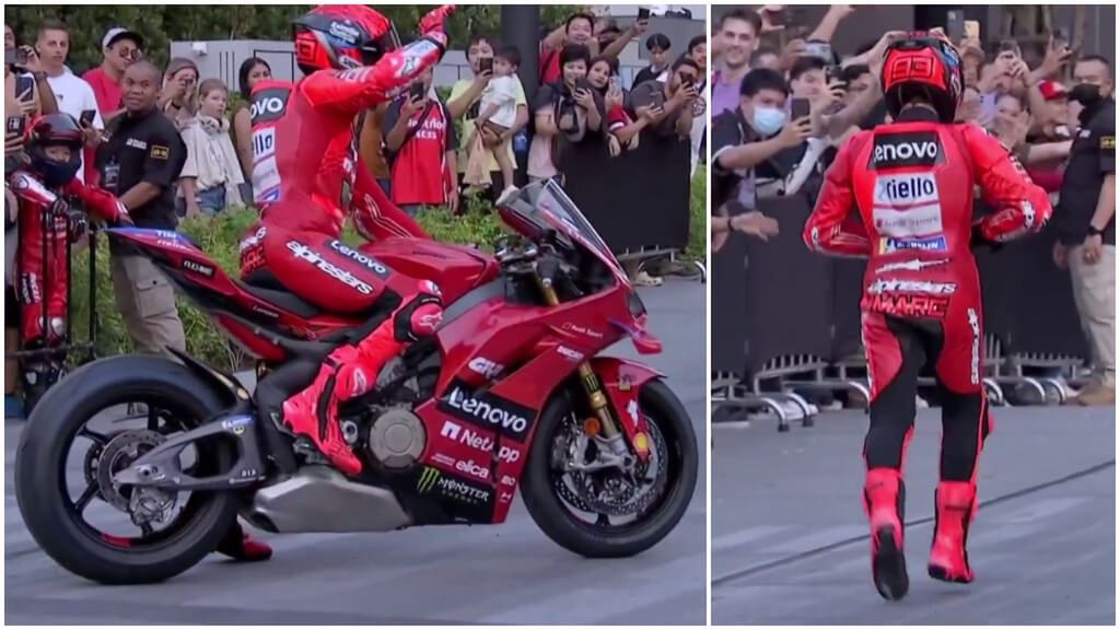 El 'tierra trágame' de Marc Márquez