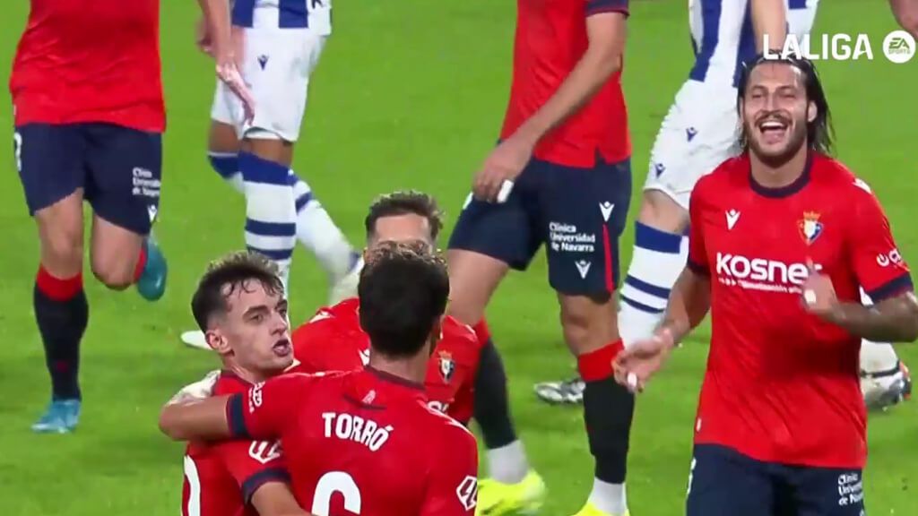 Resumen Real Sociedad-Osasuna jornada 11 LaLiga EA SPORTS