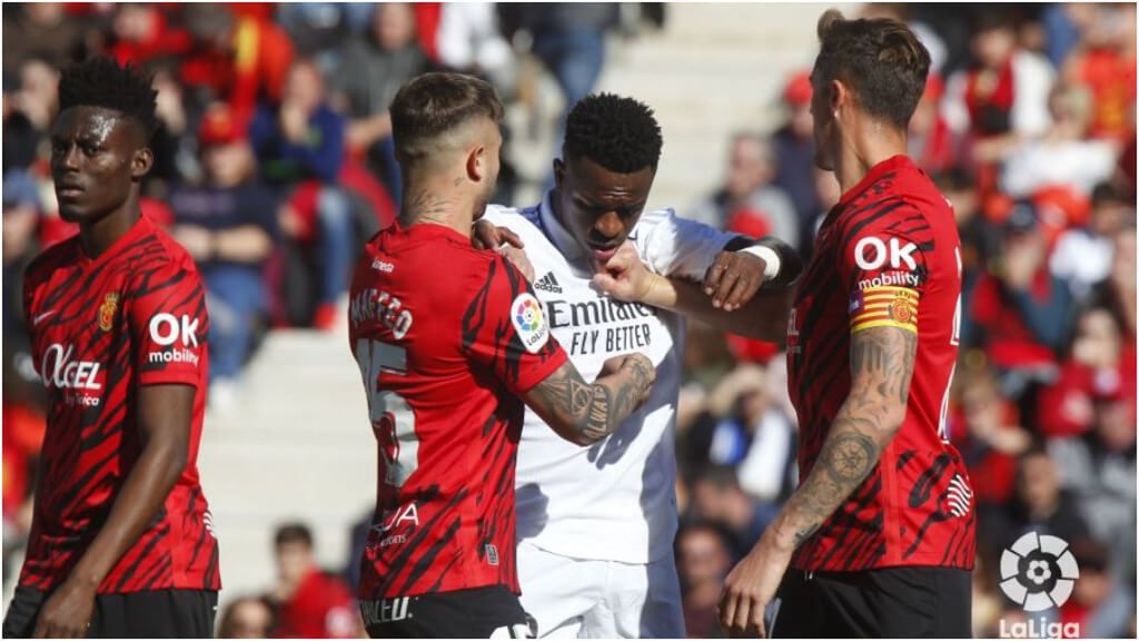 Vinicius Jr vuelve a Son Moix, estadio de mal recuerdo para el Real Madrid