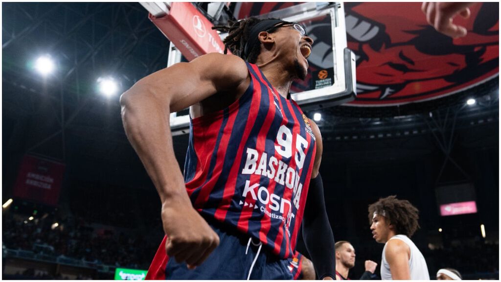 Resumen de la jornada 18 de la Euroliga: el Baskonia remonta, el Real Madrid sigue su ascenso y el Barcelona cae
