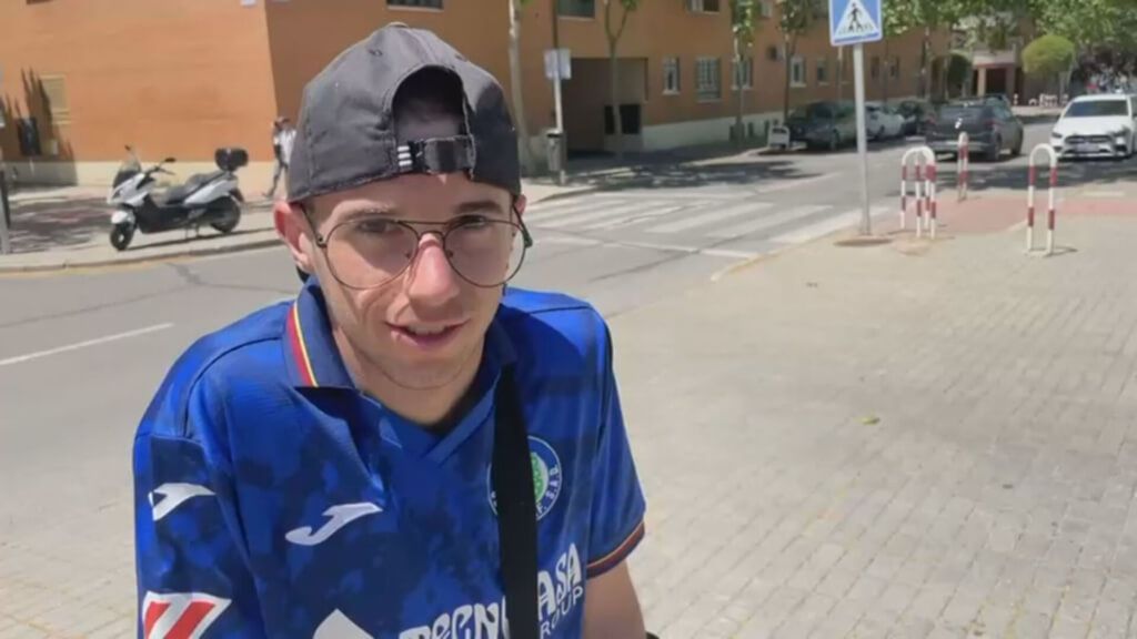La afición del Getafe sobre la invasión del Celta en el Coliseum: "Me parece mal, siempre somos nosotros los que dejamos venir a otros equipos