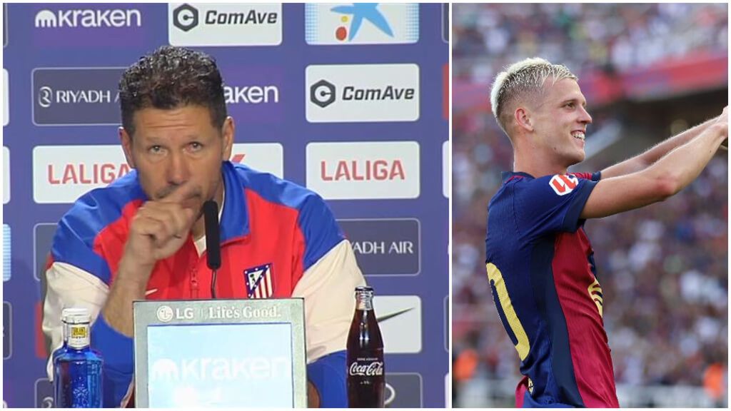 El Cholo Simeone 'pide' a la prensa que presione en el caso Dani Olmo