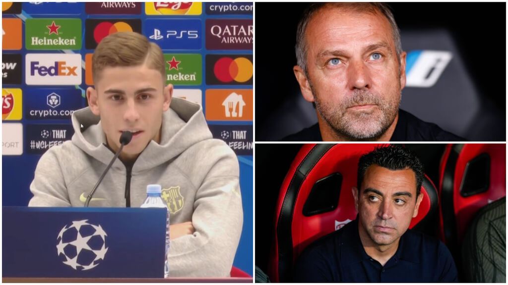 Rueda de prensa de Fermín López