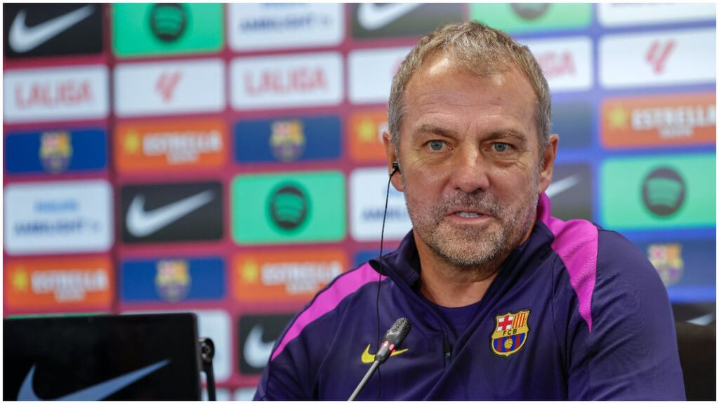 El mensaje reconciliador pero sin arrepentimiento de Hansi Flick hacia Luis de la Fuente: "Es agua pasada"