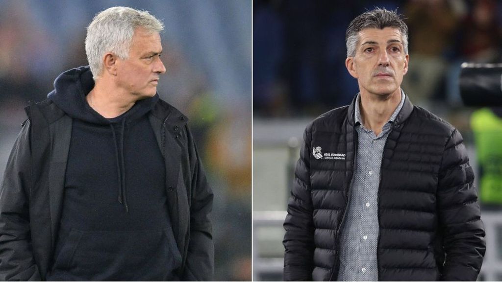 Mourinho, y la promesa a Imanol: "El año que viene nos vemos en Champions"