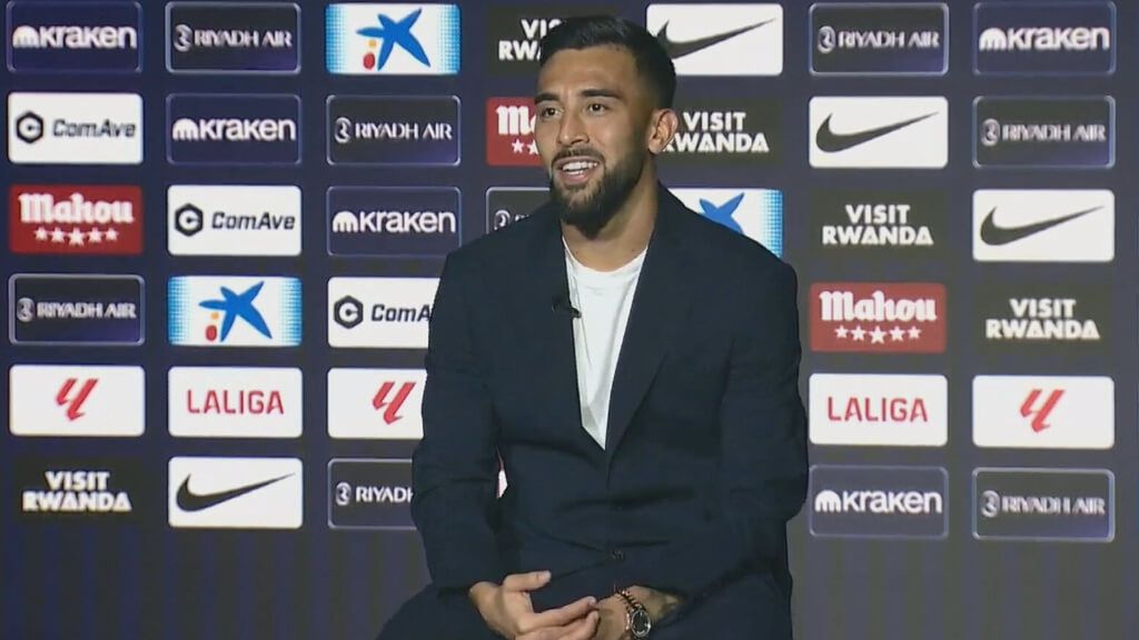 Nico González desvela la charla que tuvo con Simeone al llegar al Atlético: "Me dijo las cosas que quería de mí"