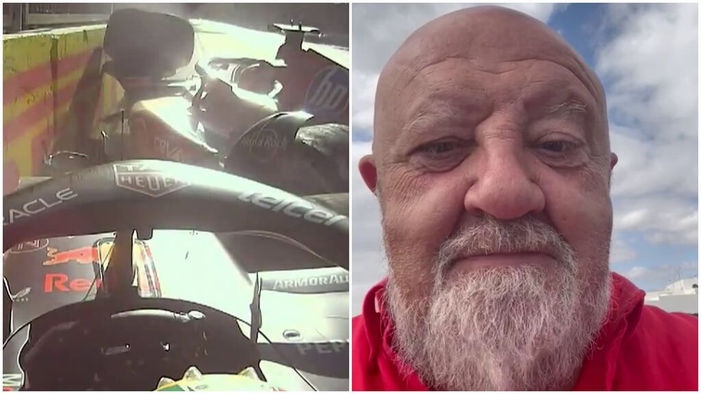 Gonzalo Serrano culpa a Checo Pérez de su accidente con Carlos Sainz