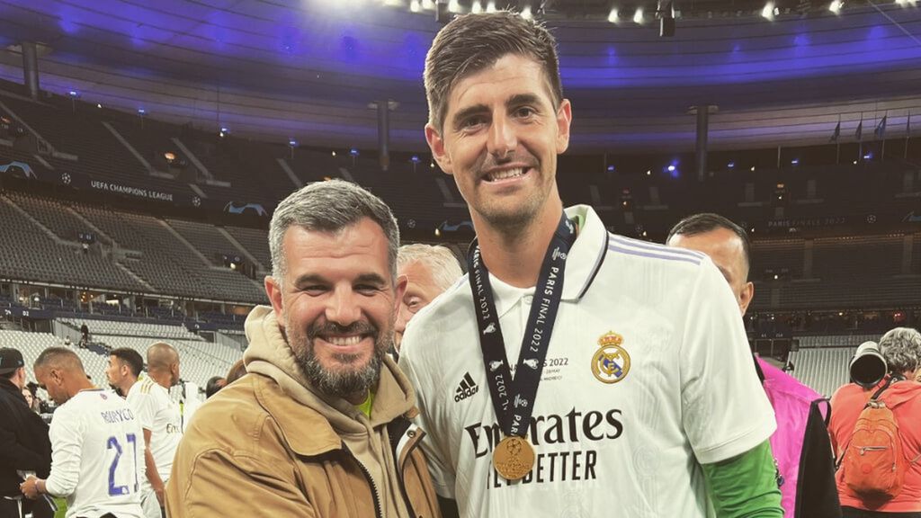 Héctor Fernández, representante y amigo de Courtois y cómo es el Thibaut que no vemos