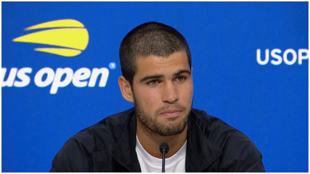 Carlos Alcaraz afronta la final del US Open con Donald Trump como invitado: "No quiero ponerme nervioso"