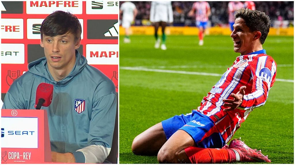 Robin Le Normand alaba a Giuliano Simeone: "Lo que está haciendo no nos sorprende"