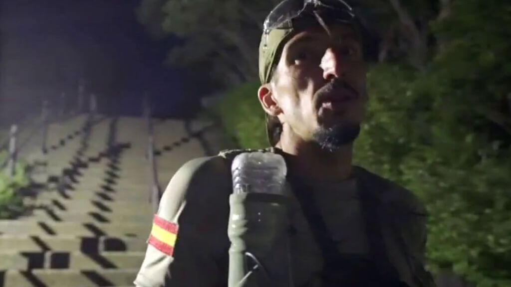 Juancar Gimeno sube cinco veces seguidas al Monte Fuji