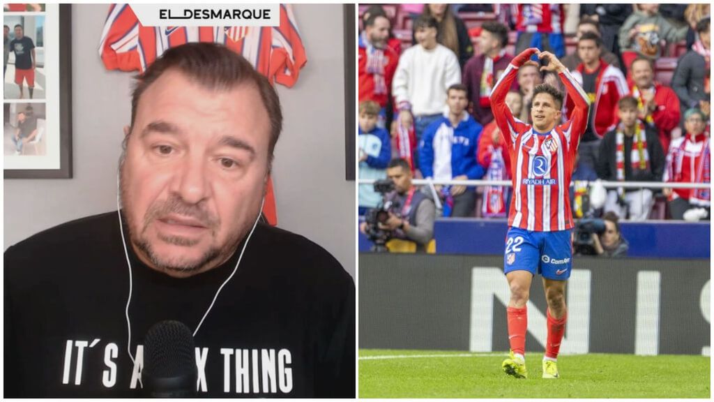 Rubén Uría elogia las ganas que pone Giuliano Simeone en el Atlético de Madrid