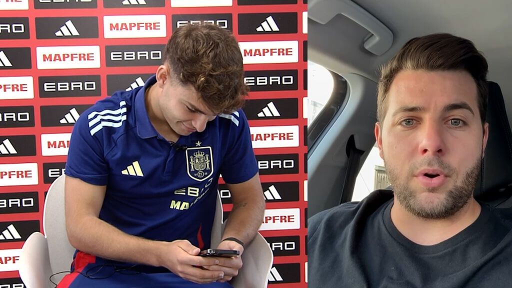 Ángel Ortiz se emociona viendo la sorpresa de su hermano