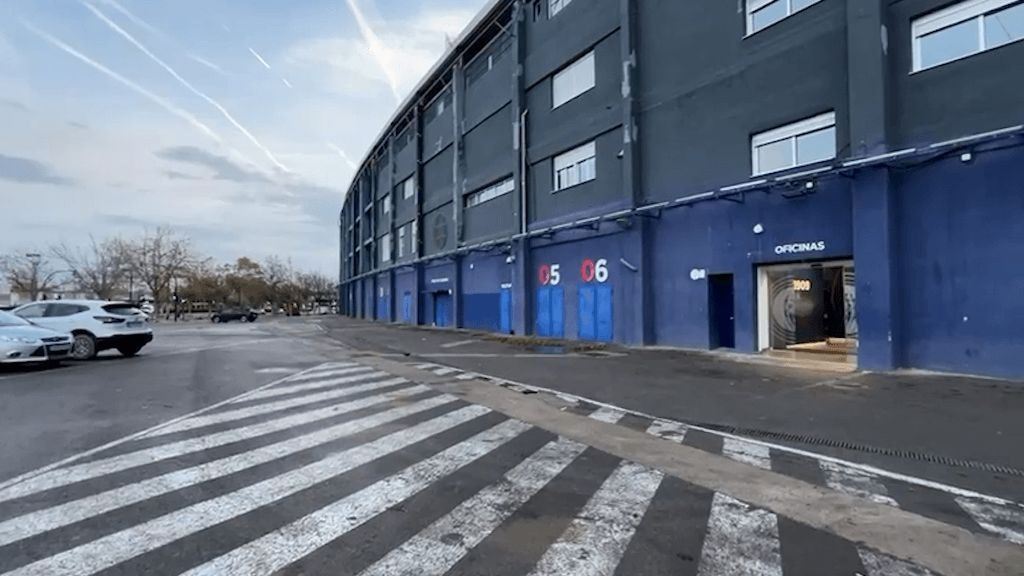 El Ciutat de Valencia desierto tras suspenderse el entrenamiento