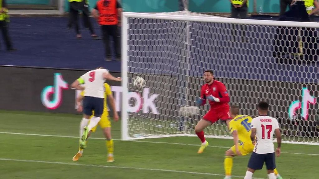 (Mediaset) Ucrania-Inglaterra: Gol 0-3 Kane