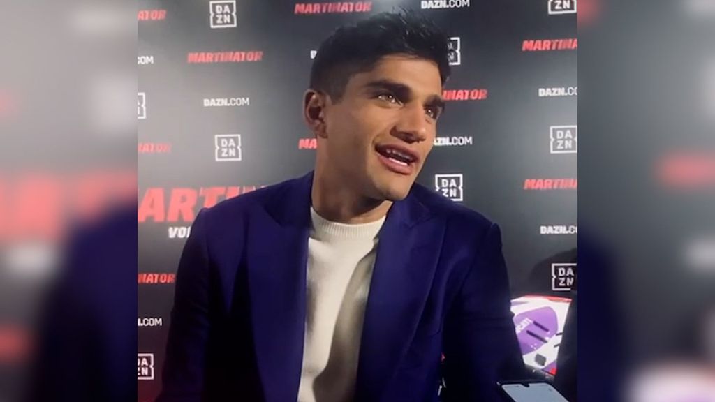 Jorge Martín, en la premiere de su propio documental.