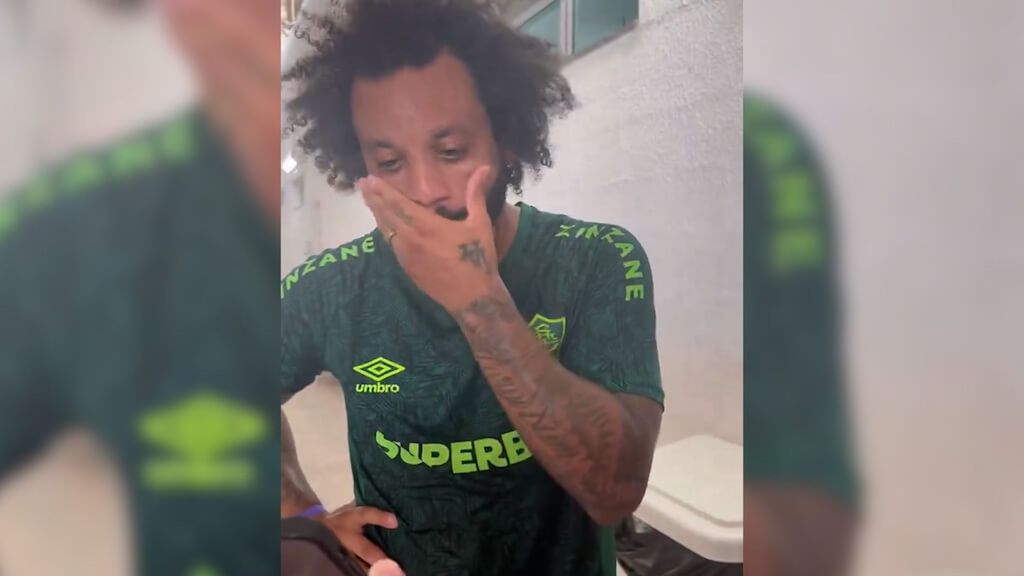 La reacción de Marcelo al enterarse del regreso de Thiago Silva al Fluminense