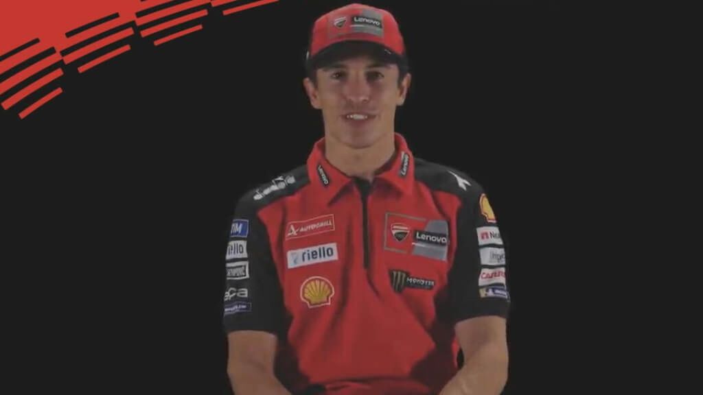 Marc Márquez hace su presentación hablando en perfecto chino gracias a una IA