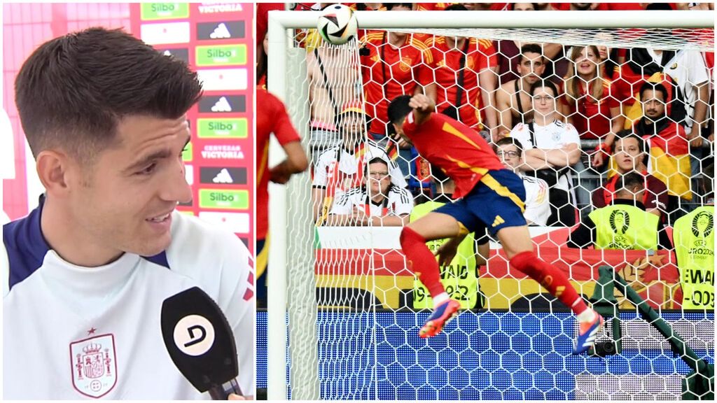 Álvaro Morata y la intrahistoria del balón que se llevó para dárselo a Mikel Merino: "A mí me hacía hasta más ilusión dárselo"