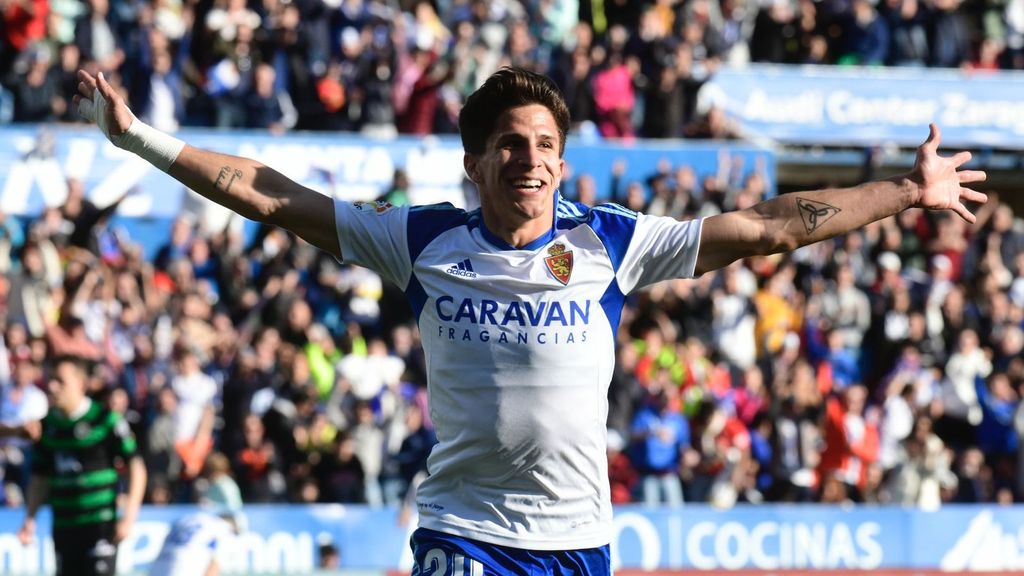 Real Zaragoza 4-0 Cádiz: Segundo gol de Giuliano Simeone