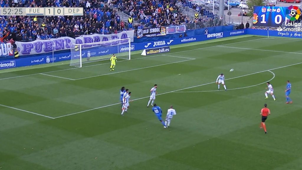 Fuenlabrada - Deportivo: Vídeo, goles y resumen (Jornada 14)