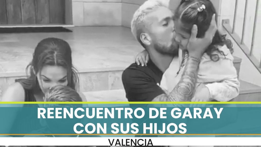 El bonito reencuentro de Garay y Tamara Gorro con sus hijos
