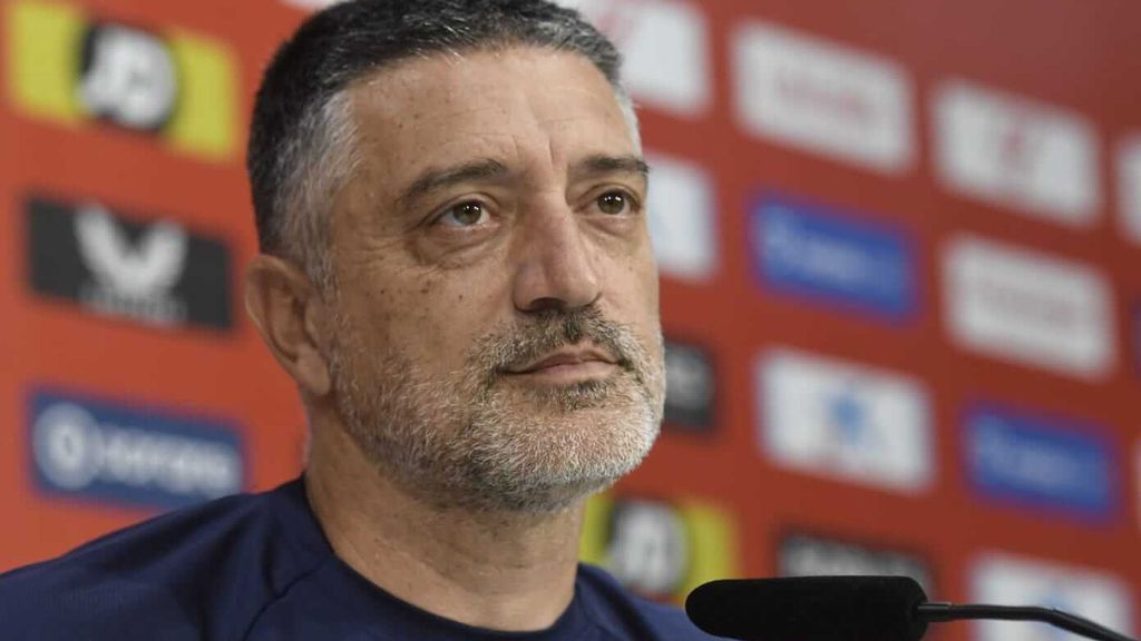 García Pimienta valora su renovación con el Sevilla hasta 2027 en la previa del partido frente al Athletic Club